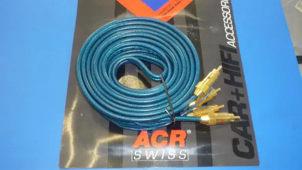 Audio Hifi Car Verstärker Kabel 5 Meter Länge ACR Neu