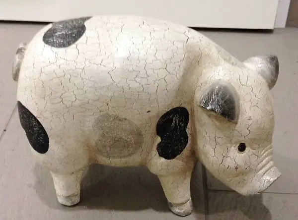 Glücks Schwein von Kare Keramik