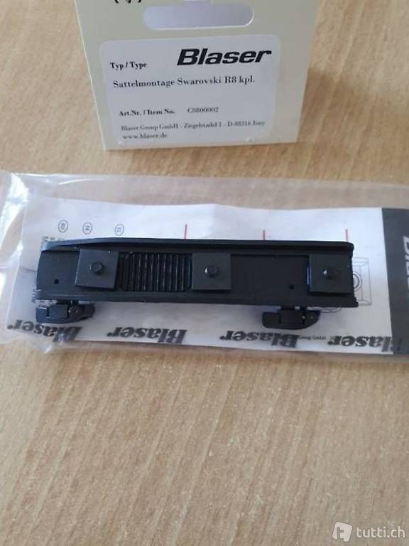 Sattelmontage Swarovski Blaser R8 kpl.