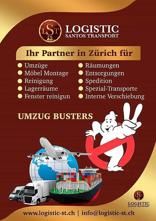 Umzugsfirma/Zügeln/Transport/Entsorgung/Montage/Reinigung