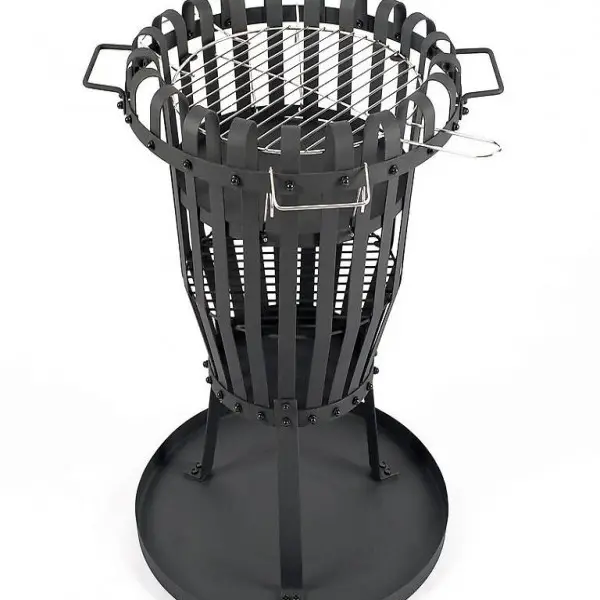  Heiza Feuerkorb mit Grillrost 68 cm