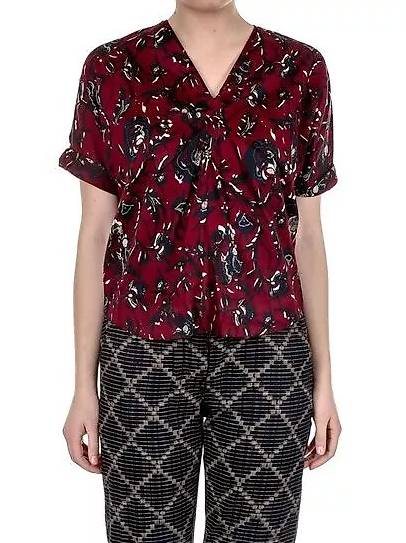 Isabel Marant Etoile hose Baumwolle Gr 38 mit Muster