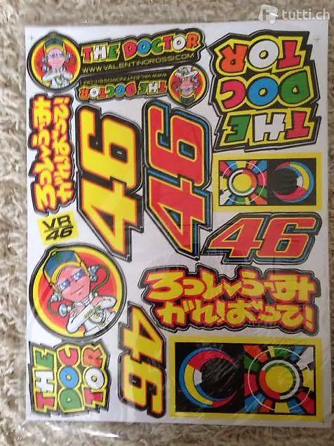 Valentino Rossi stickers