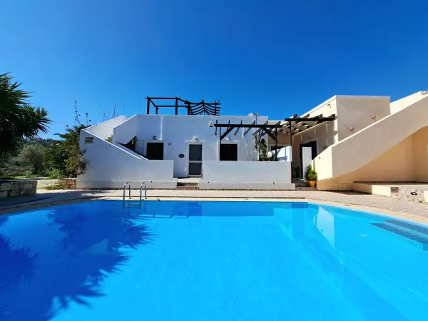 A-169344 Kreta, Almyrida: Villa mit einem Schlafzimmer am Strand
