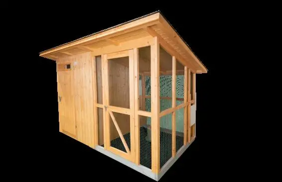 Geflügelstall Millennium vollisoliert mit Wintergarten