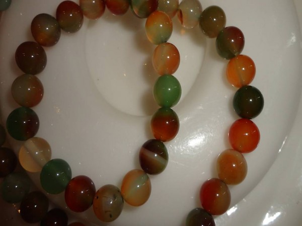 Achat Edelsteinkette