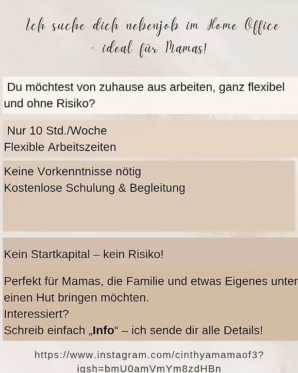 Nebenjob oder als Hauptberuf