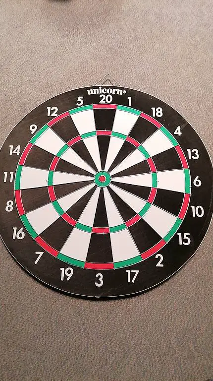 Dartscheibe neu
