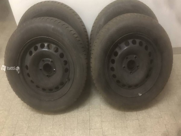  4x ESA+Tecar inkl. Felgen - 195/65 R15 95T - Winter