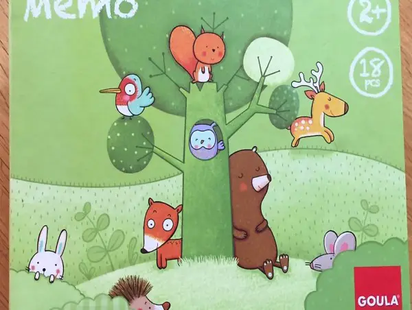 Memo Memory GOULA Holz wie NEU