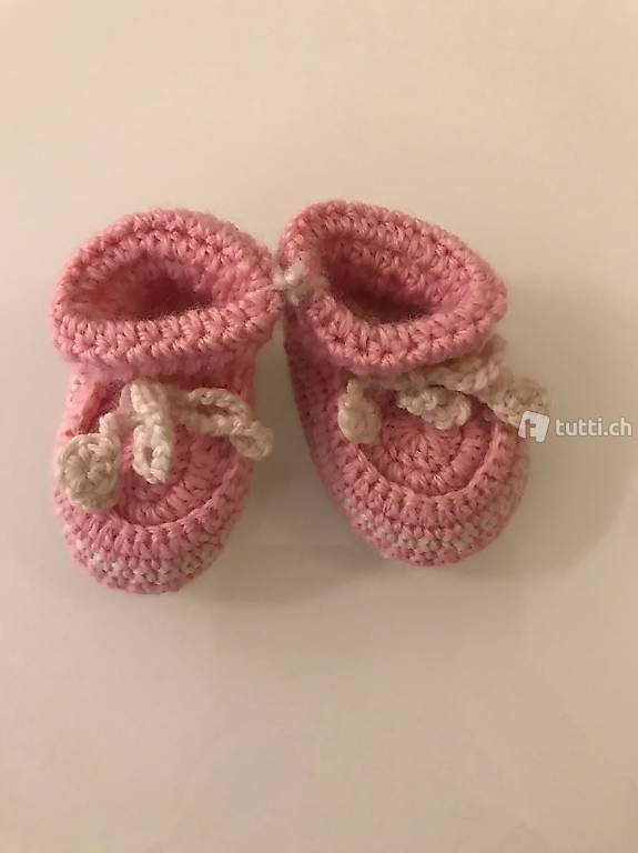Babyschuhe rosa Grösse 1