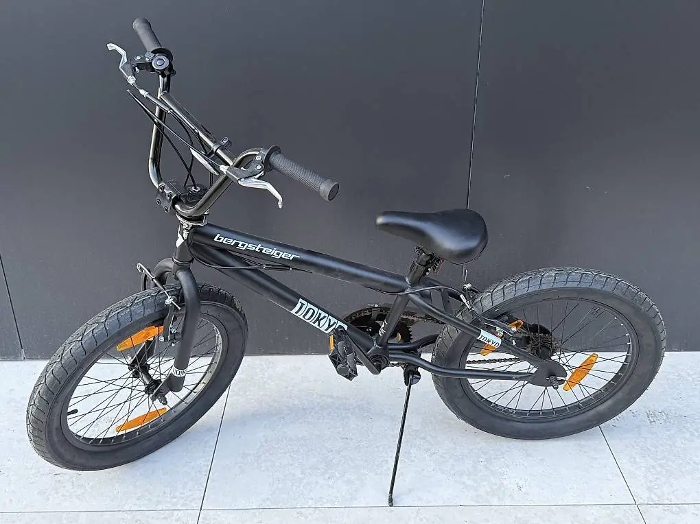 Fatbike Bergsteiger Tokyo Black 20" BMX Bike