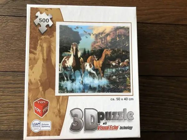 3D Puzzle Pferd 500 Teile