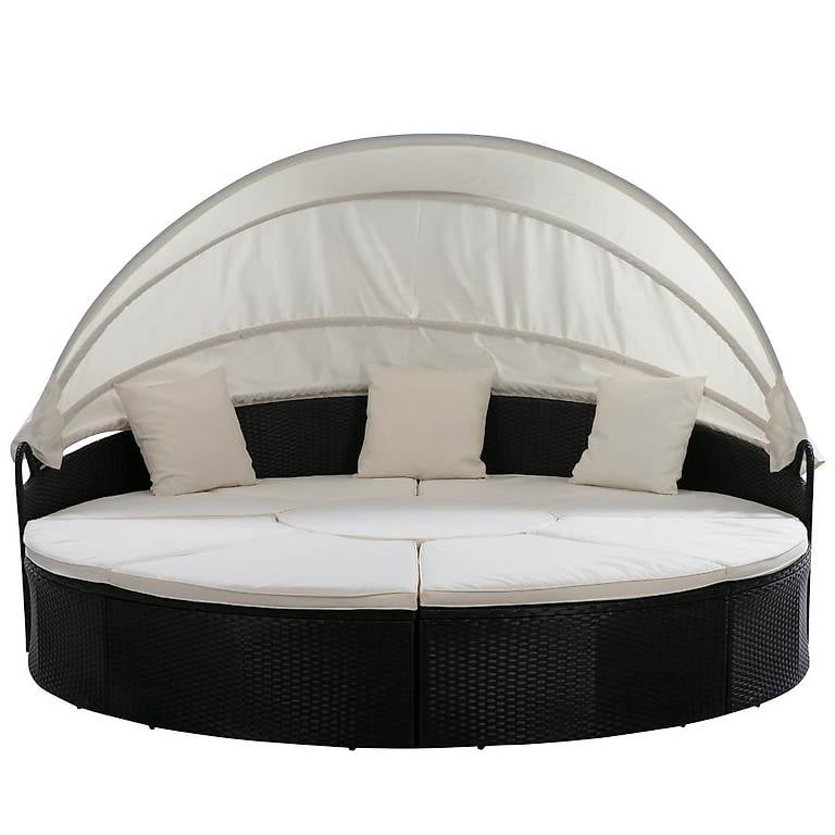 Sonneninsel LAGUNA schwarz/weiss