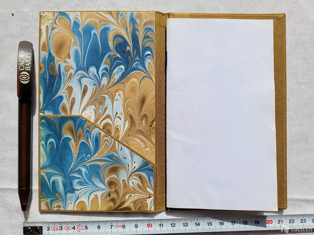 pochette porte bloc note Papier Notizblockhaltertasche