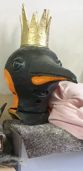 Pinguin Tambouren Larve