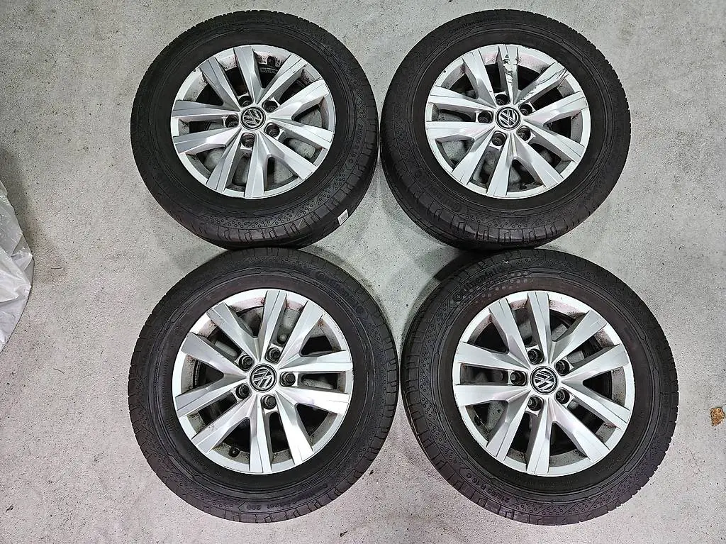 cerchi in lega con gomme estive per vw t6
