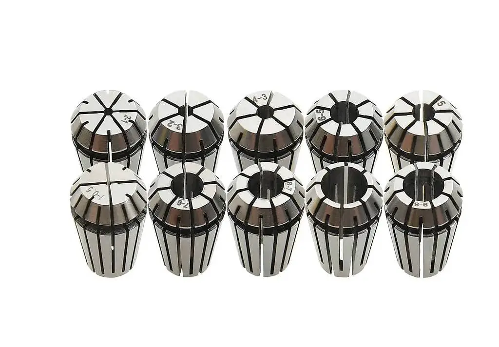 ER16 Spannzangen 10-tlg. Drehwerkzeugsatz