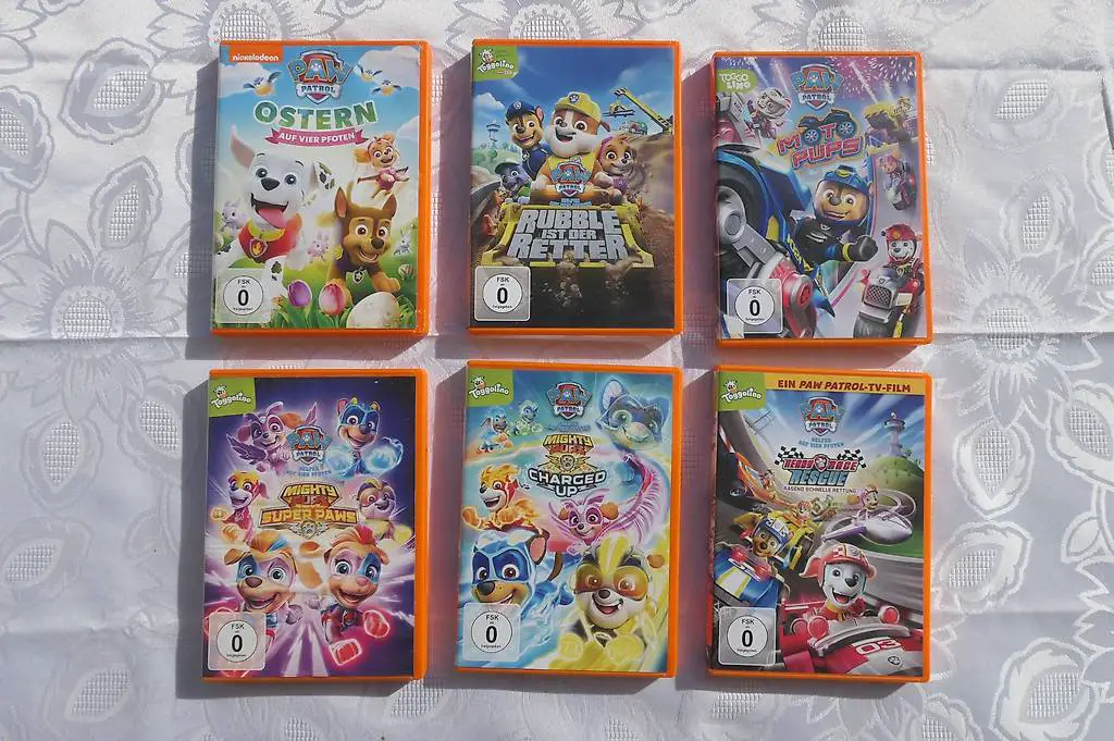 6 DVD: Paw Patrol