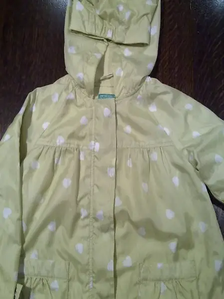 Regenmantel Regenjacke Benetton für Mädchen Gr.92
