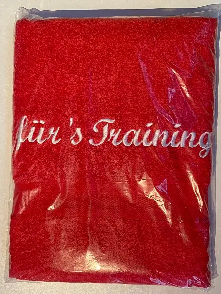 Top-Duschtuch bestickt