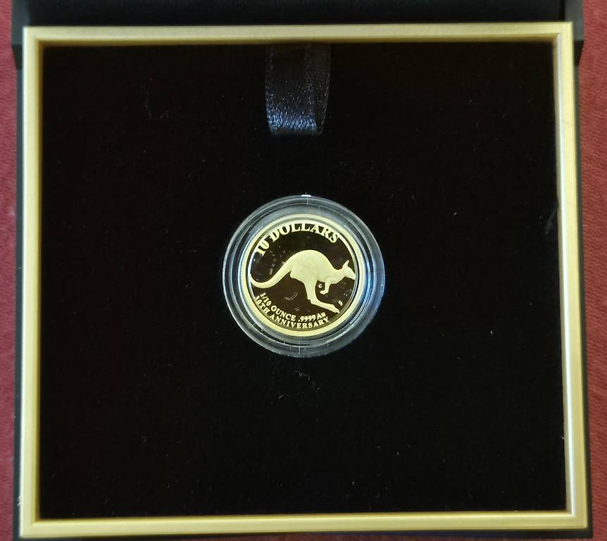 Goldmünze Känguru 1/10 Unze limitiert