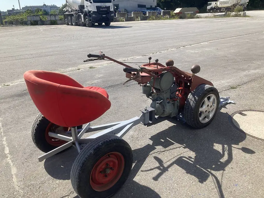 Balkenmaher - einachser