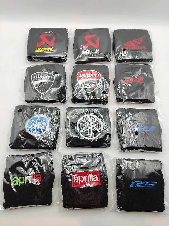 Verschiedene Bremsflüssigkeitsbehälter Schweissband Schutz