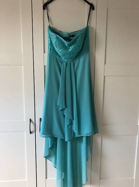 Cocktailkleid von Vera Mont Gr. 36 Türkis Kleid Festkleidung
