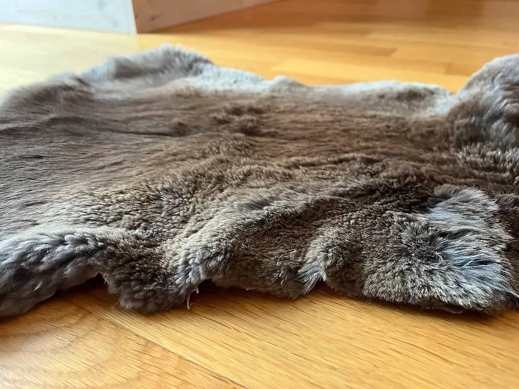 Gut erhaltenes Kaninchenfell