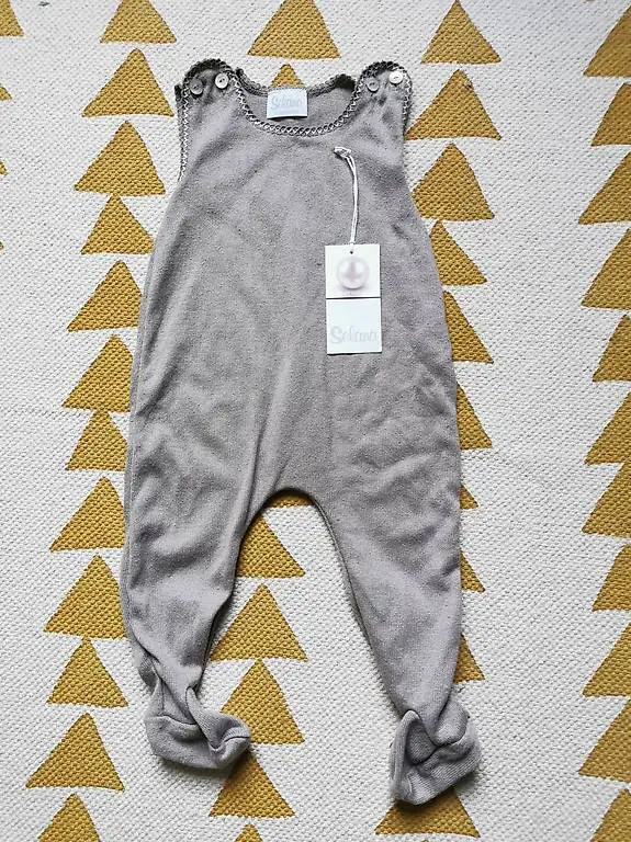Babystrampler Rohseide Füssschen Gr. 74 Selana Switzerland