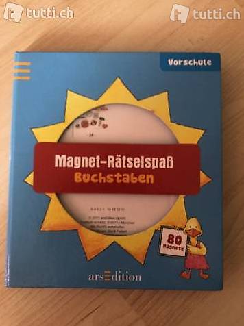 Rätsel Spiel mit A, B, C Buchstaben Buch
