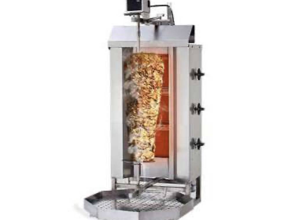 Gyrosgrill Dönergrill mieten zürich 3 Brenner-bis 60 kg Flei