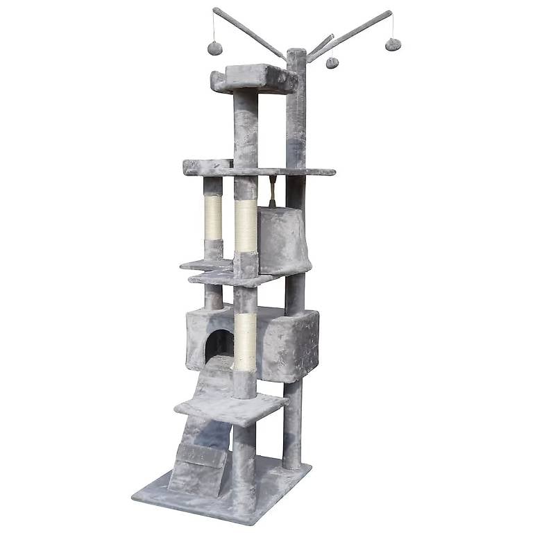 Katzenbaum MOLLY 210 cm grau