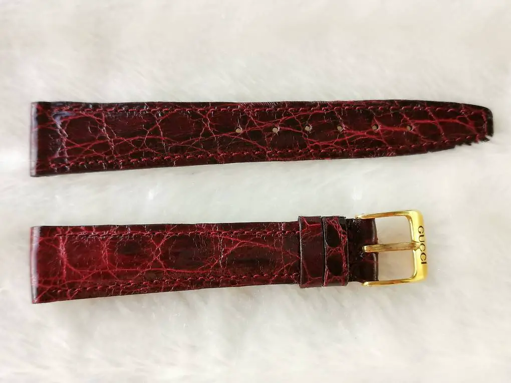 Gucci Lederband Armband neu Bracelet Anschlagbreite 17mm