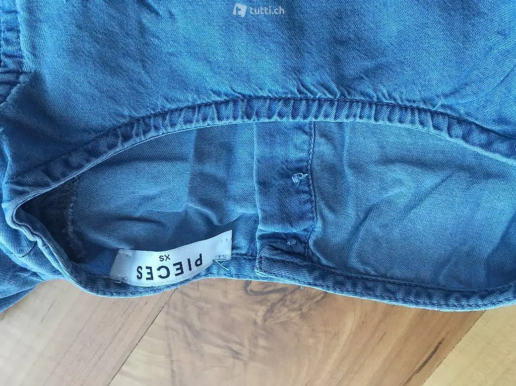 Pieces XS Jeansblüsli (34/36)