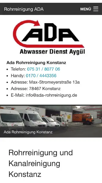 Kanal-, Rohr-, Reinigung und Sanierung