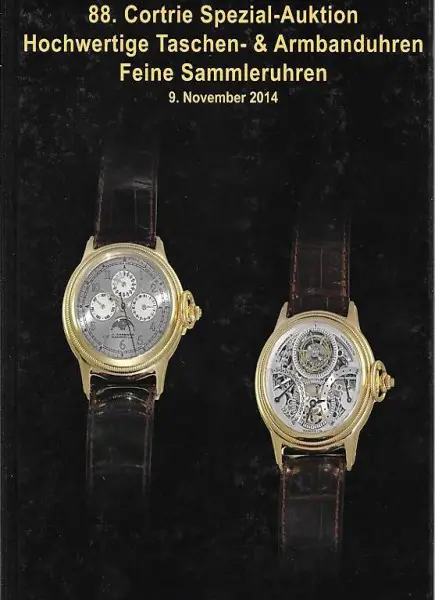 Hochwertige Taschen- & Armbanduhren 88 Cortrie Sonderauktion
