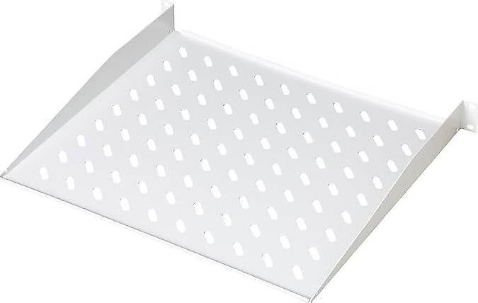 Geräteboden 19 Zoll, 1 HE, Grau