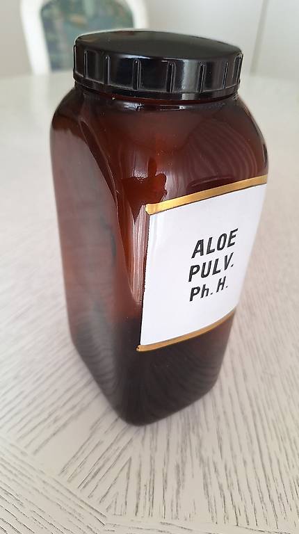 Vintage Apothekenflasche / Apothekergefäss