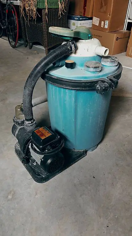 Sandfilteranlage, Sandfilterpumpe