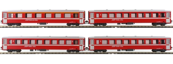 KATO 7074045 (10-1414) 4-Teil. Einheitswagen-Set "RhB" (EW I)
