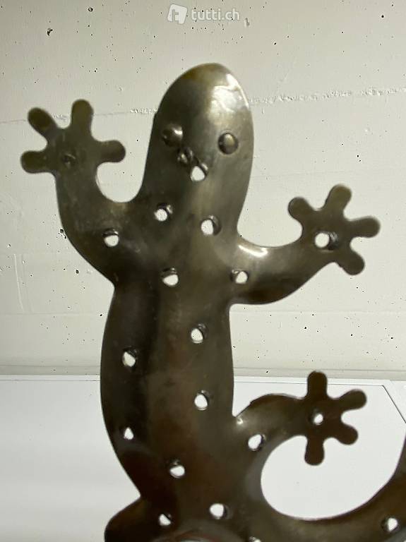 Wandhaken aus Metall Modell "Eidechse"