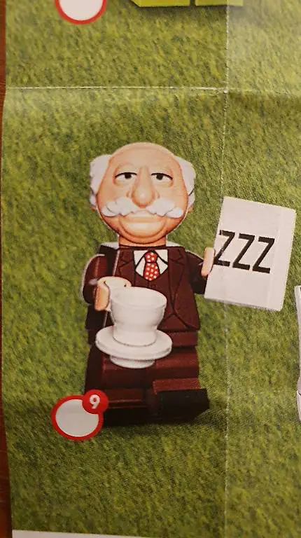 LEGO 71033 Minifigures The Muppets - Waldorf (Nr. 9)