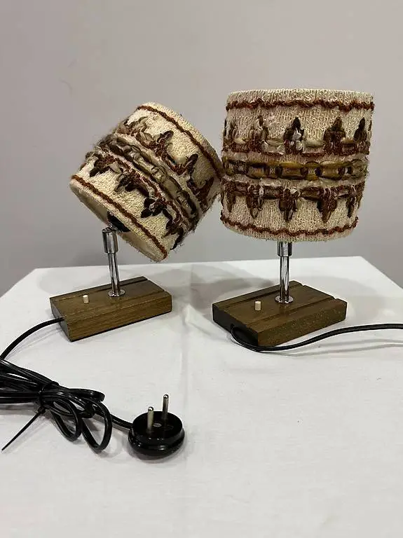 Vintage Nachtischlampen / Nachtischleuchten