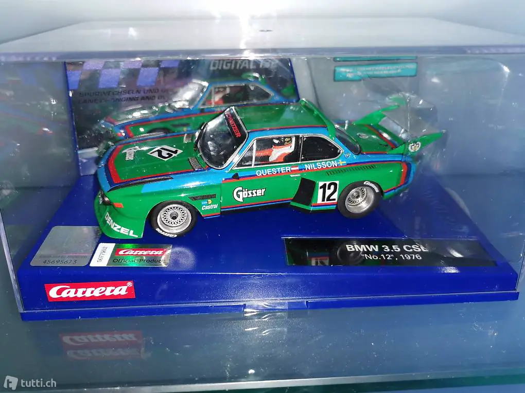 Carrera Digital 132 BMW 3.5 CSL No.5, 6h Watkins Glen 1979