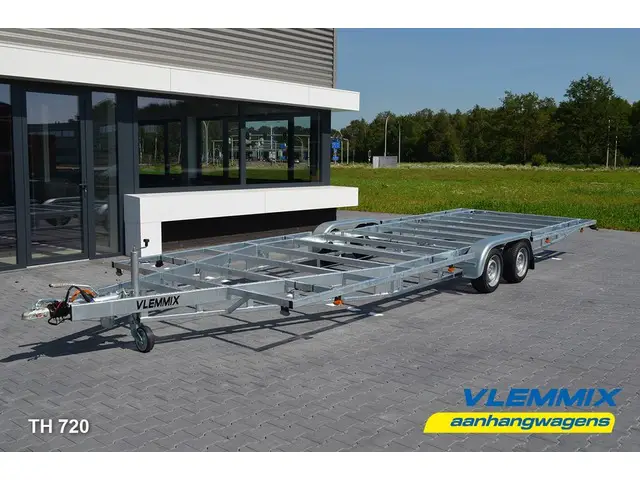 vlemmix, tiny house th 720 3"500kg tieflader, plattform