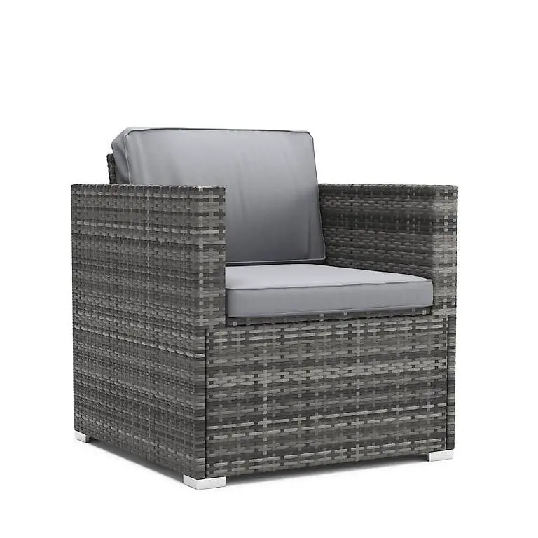 Rattansessel KOS grau/anthrazit