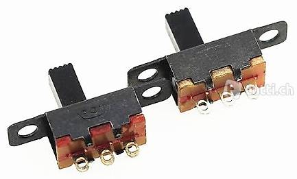 5 Stück Mini Schiebeschalter für Einbau in DIY Projekte
