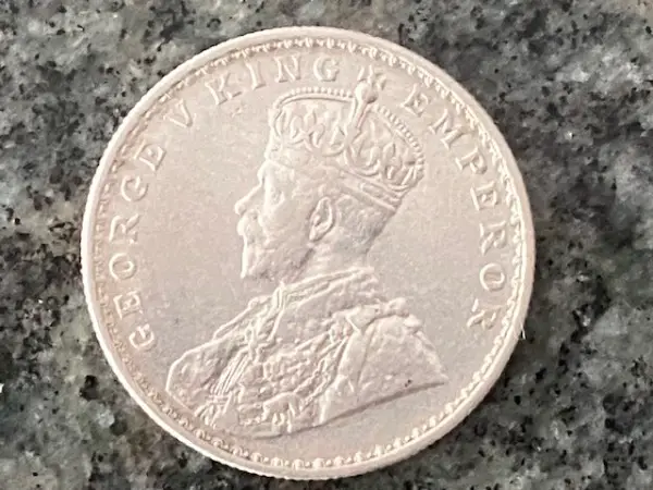 George V King & Emperor India 1919